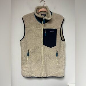 Mens Patagonia Sherpa Retro X  Vest Size Medium